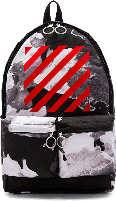 Backpack Clipart Transparent Background - Off White Bag Men (800x800), Png Download