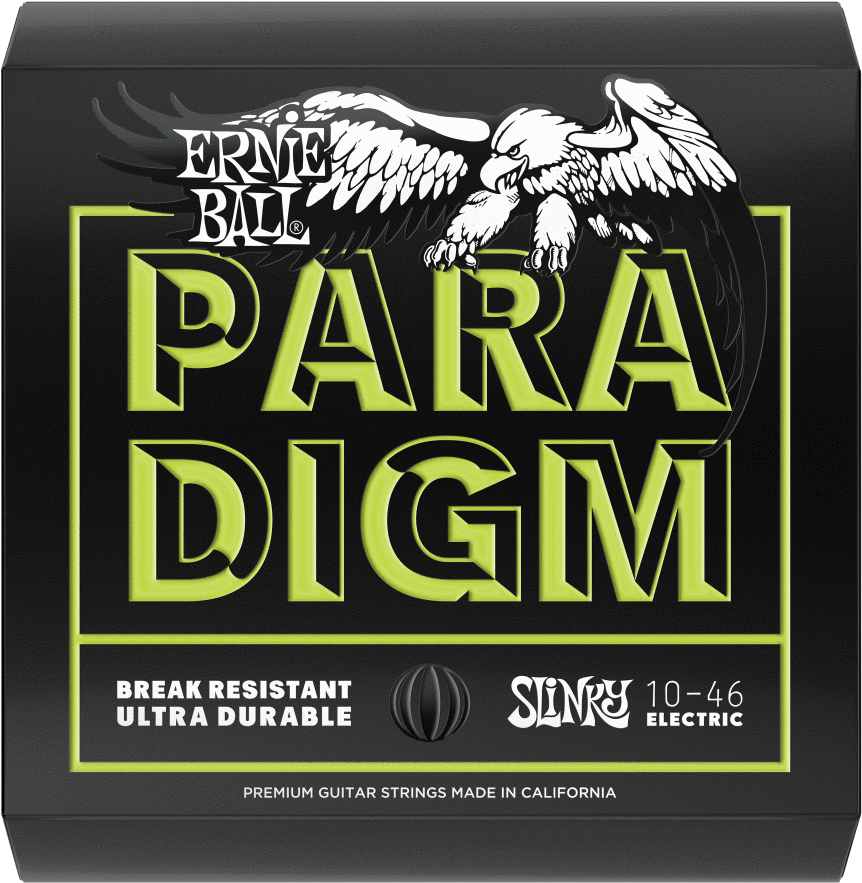 The Coupling Of Ernie Ball's Everlast Nanotreatment - Ernie Ball Paradigm Strings (1000x1000), Png Download