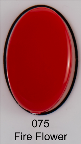 Uv Gel Nail Polish Bmg 075 Fire Flower - R Controlled Vowels (500x500), Png Download