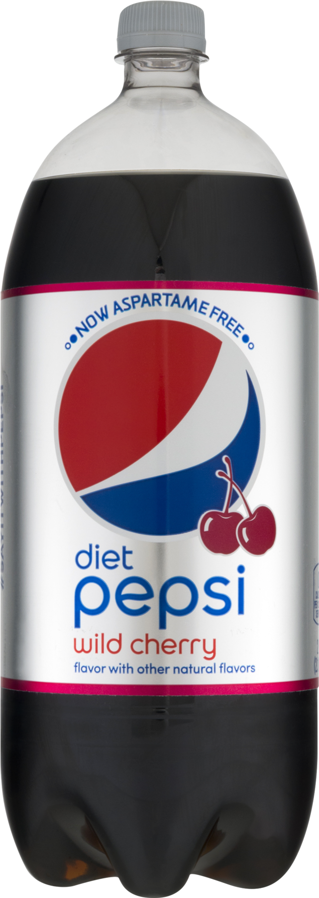 Diet Pepsi Wild Cherry Cola 1 Liter (1800x1800), Png Download