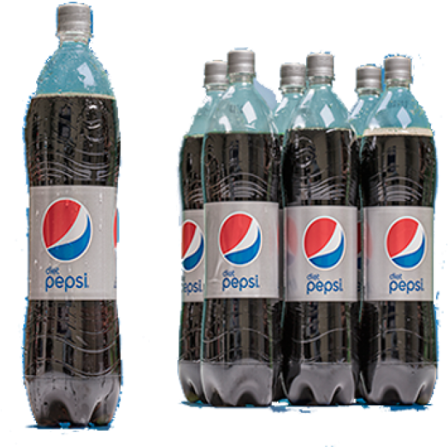 Pepsi Diet Pet - Water Bottle (650x650), Png Download
