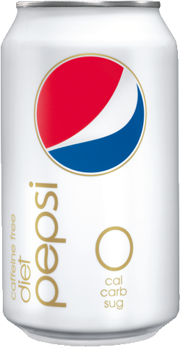 Caffeine Free Diet Pepsi - Caffeine Free Diet Pepsi Can (266x504), Png Download
