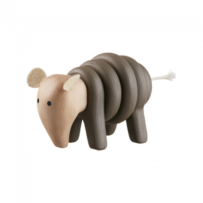 Kids Concept Mammoth Wooden Toy - Kids Concept Stapelfigur Mammut Neo Twist, Natur (416x477), Png Download