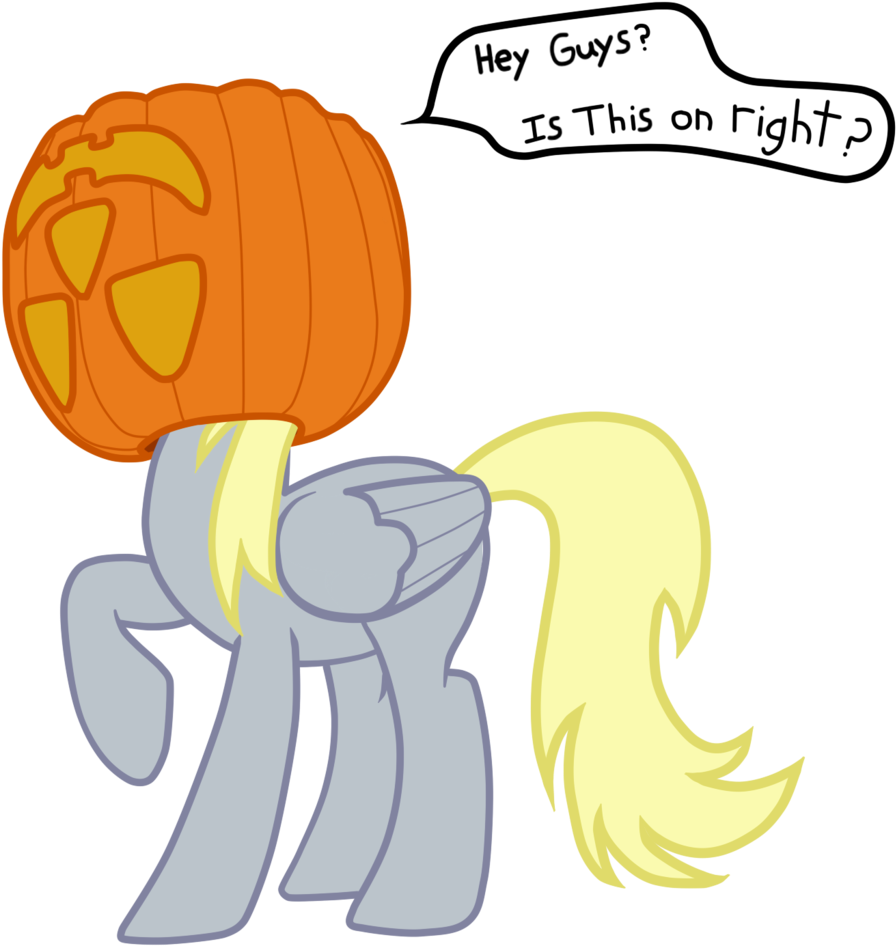 Skyline98, Derpy Hooves, Derpy Pumpkinhead, Fail, Female, - Nightmare (1229x1024), Png Download