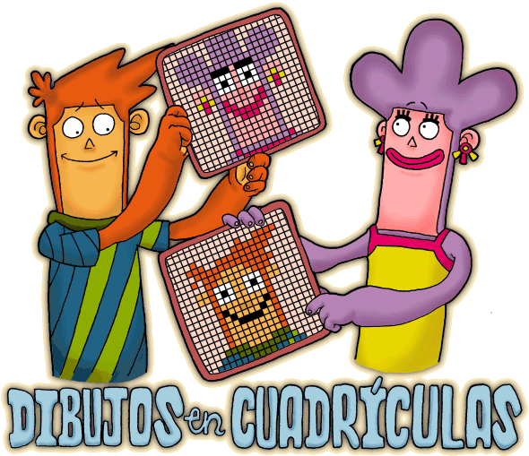 Dibujos En Cuadrículas Online - Dibujos En Cuadricula Dificiles (590x509), Png Download