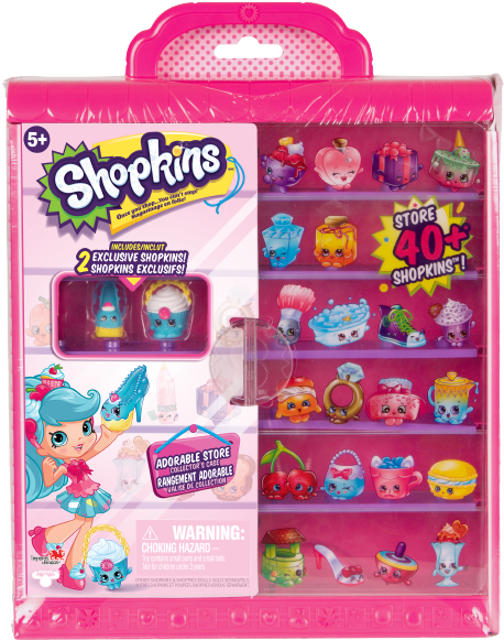Shopkins Season 7 Collectors Case - Shopkins Adorable Store Collectors Case (498x600), Png Download