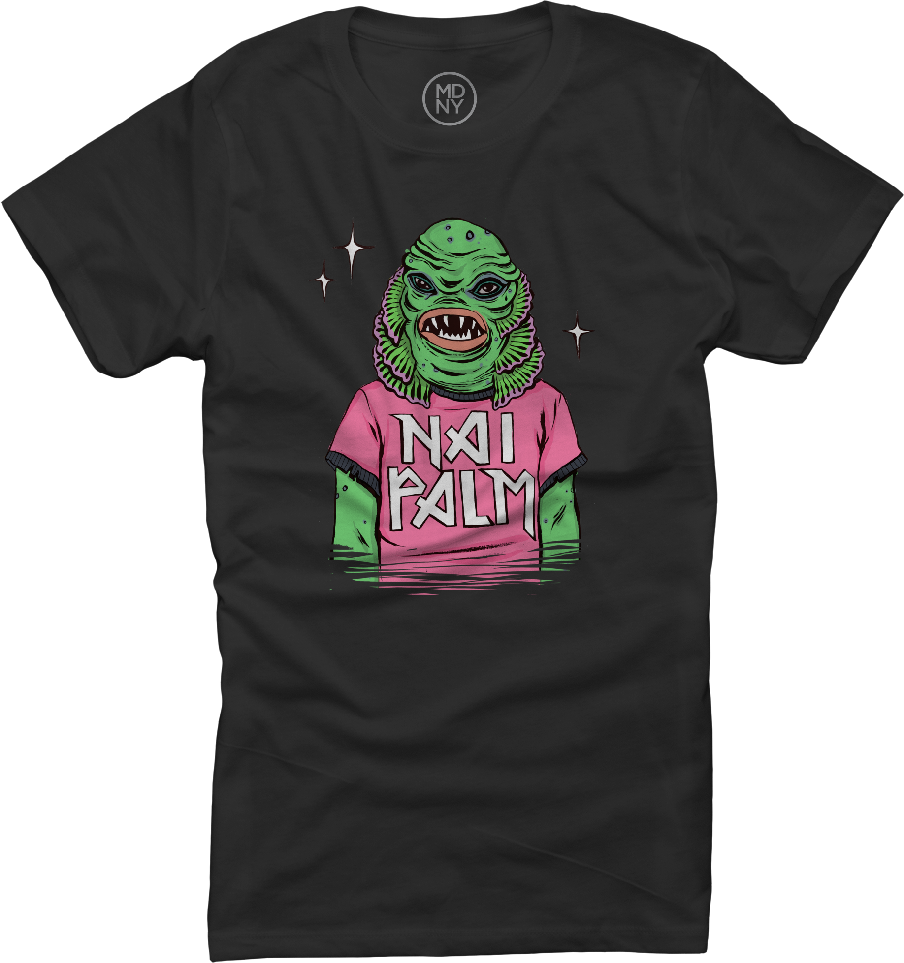Swamp Thing On Womens Black T-shirt $30 - Hulk (1836x1957), Png Download
