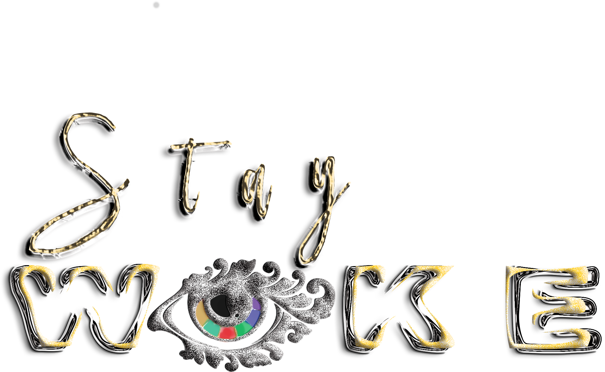 Rendering 4 Stay Woke - Body Jewelry (2550x3300), Png Download