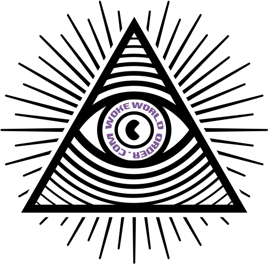 Woke World Order - Eye Of Providence (562x540), Png Download