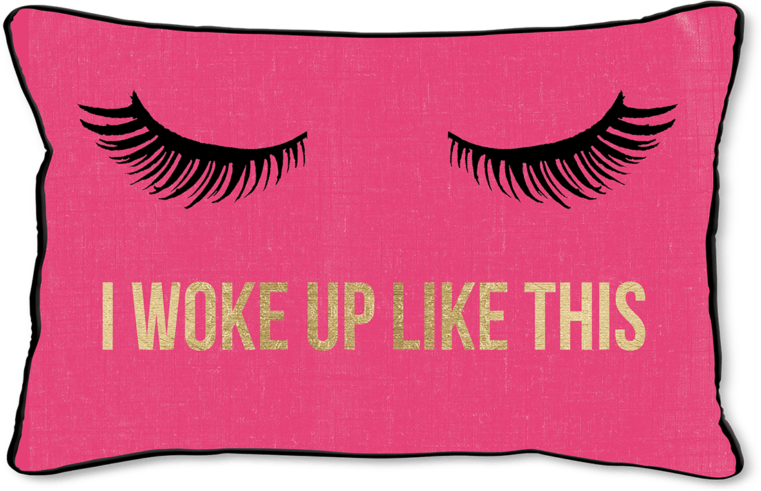 Woke Up Like This Decorative Pillow (1200x1200), Png Download