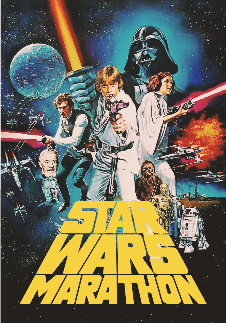 30 Mar 2018 - Poster Star Wars (1000x1265), Png Download