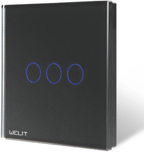 Download 3 Gang On-off Switch - Circle PNG Image with No Background ...