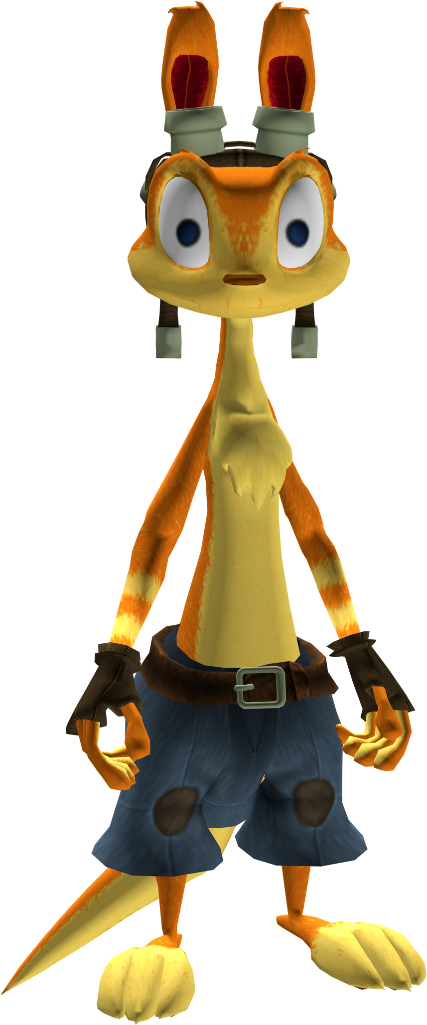 Daxter With Pants Render 1 - Daxter Jak 3 (1185x2160), Png Download