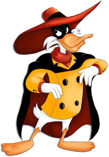 Nega Duck - Evil Darkwing Duck (350x502), Png Download