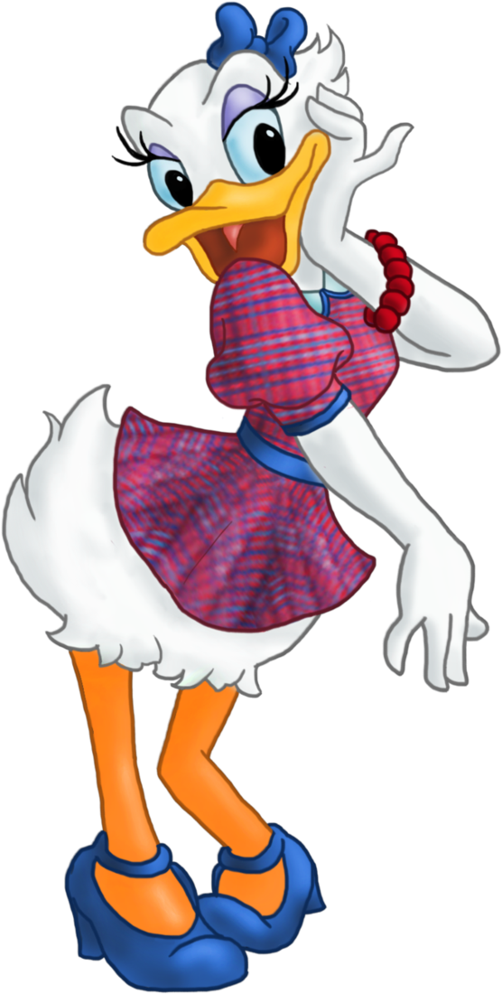 Daisy Duck Png - Daisy Duck Pretty (674x1185), Png Download
