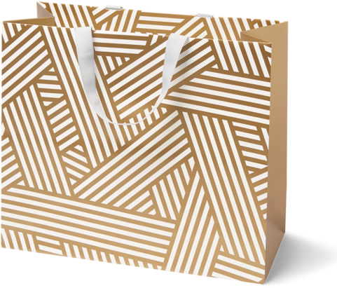Large Ushuaia Gift Bag - Pattern (560x600), Png Download