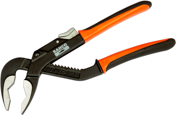 Slip Joint Pliers, Big Opening - Bahco 8231 Ergo Extra Wide Jaw Slip Joint Pliers (800x600), Png Download