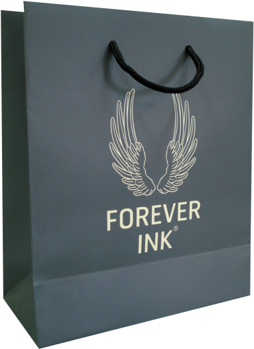 Matt Paper Gifts Bags - Branded Paper Gift Bag (640x640), Png Download
