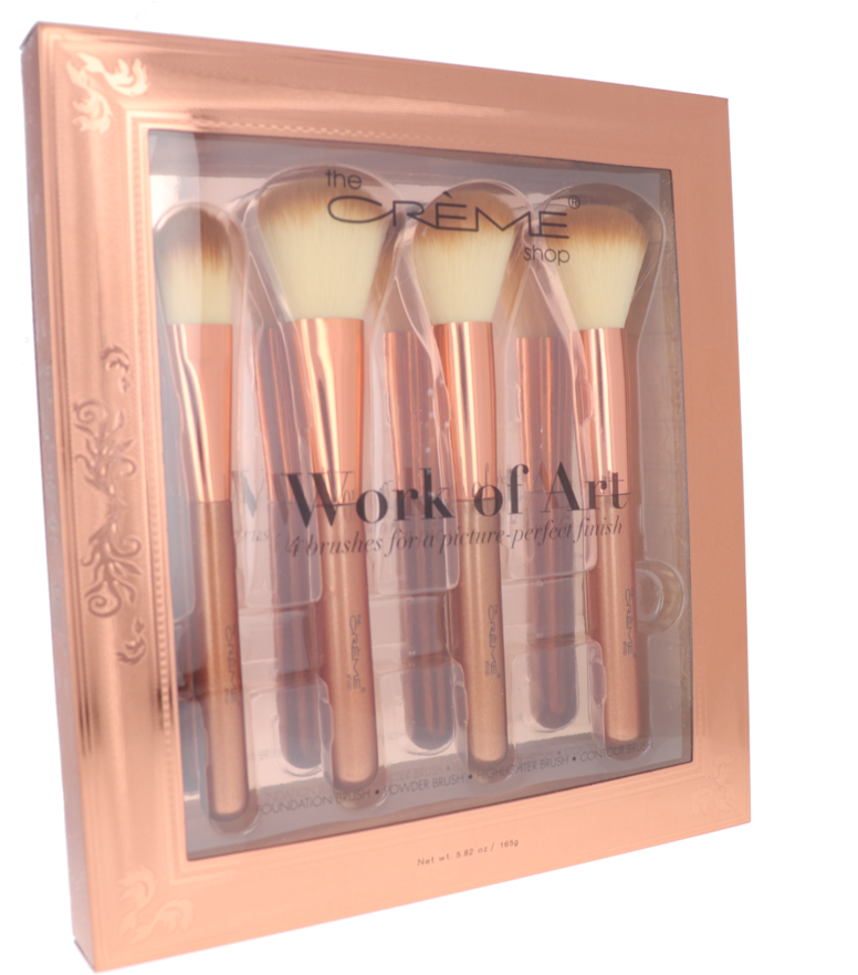 Makeup Brush Set With Foundation Brush, Powder Brush, - Makeup Brush (900x900), Png Download