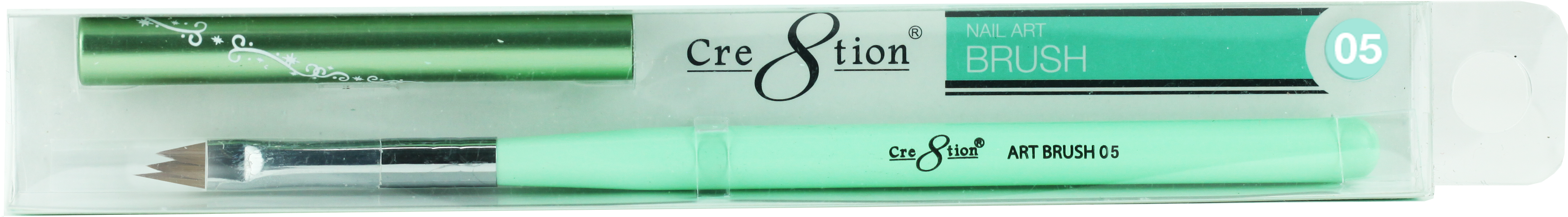 Nail Art Brush - Eye Liner (4669x1103), Png Download