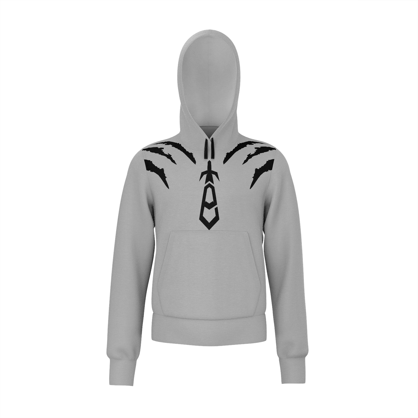 Slashes Hoodie - Boys - Hoodie (1600x1600), Png Download