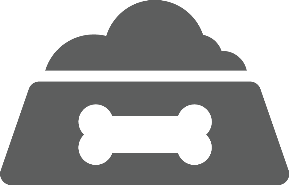 Easy To Serve - Pet Food Silhouette (937x600), Png Download