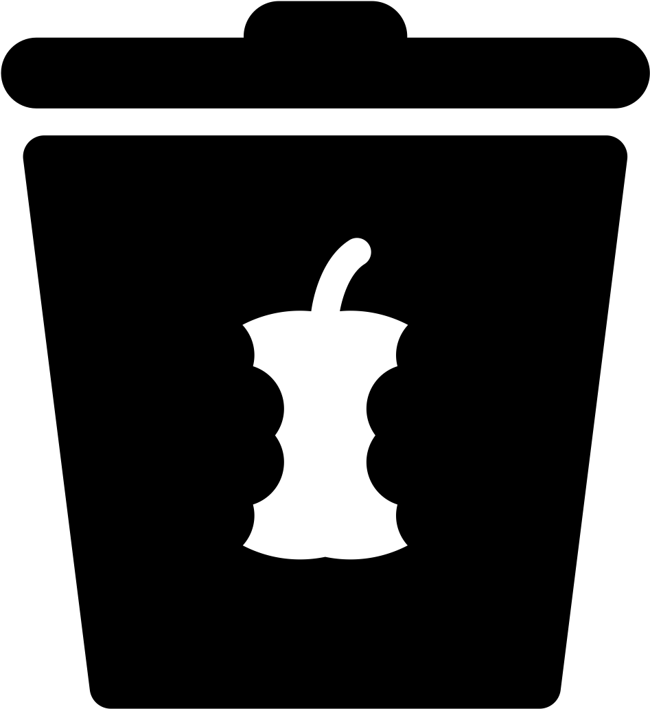 Noun Apple Icon - Compost Icon (1200x1200), Png Download