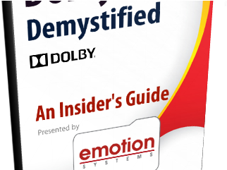 Emotion Dolby Ebook Cover3d - Dolby Digital (503x240), Png Download