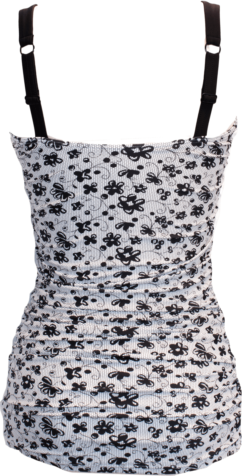 Ruched Bandeau - Pattern (814x1600), Png Download