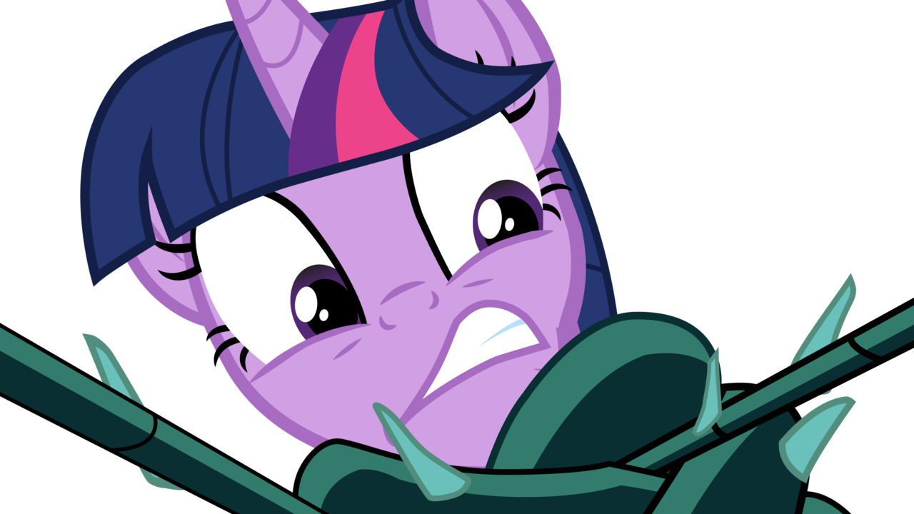 Kwark85, Black Vine, Bondage, Princess Twilight Sparkle - Deviantart Caught (1280x720), Png Download