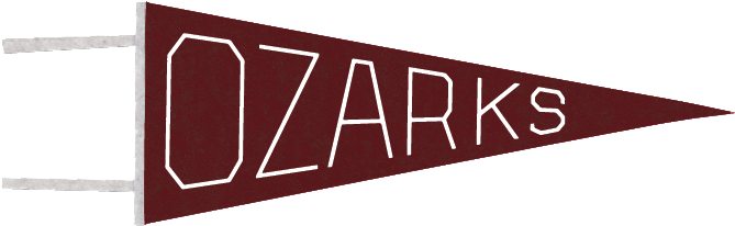 Ozarks Pennant Flag - Ozarks (702x244), Png Download