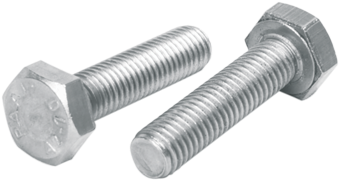 S Full Thread Stud - Bolt (600x400), Png Download