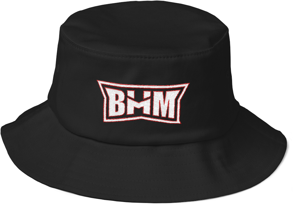 Old School Bucket Hat - Hat (1000x1000), Png Download