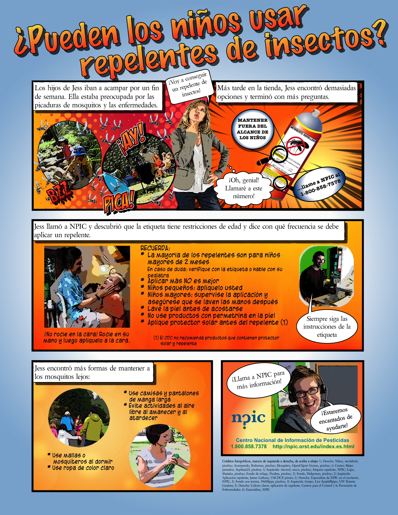 ¿pueden Los Niños Usar Repelentes De - Flyer (1275x1650), Png Download