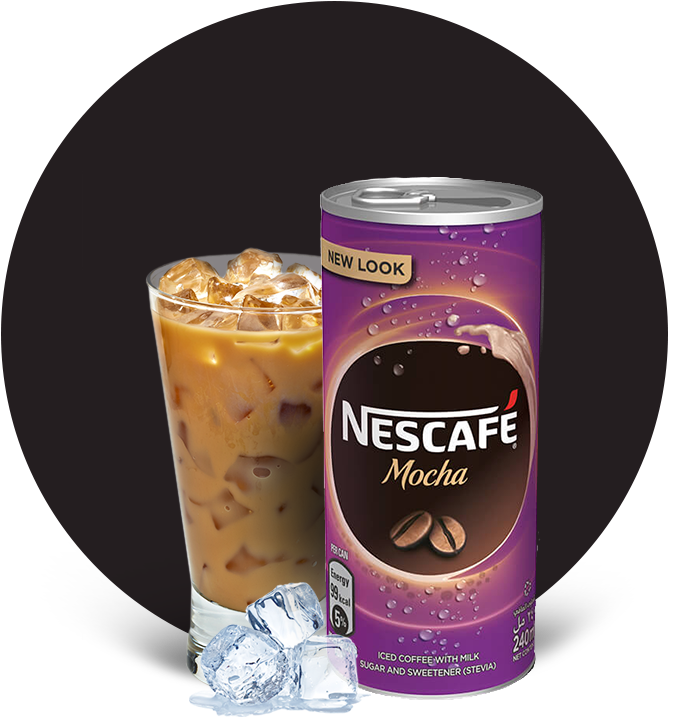 Nescafé® Ready To Drink Mocha Chilled Coffee - Nescafe Iced Coffee Original (900x900), Png Download