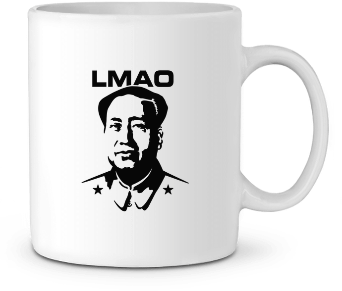 Mug En Céramique Lmao Mao Zedong Par Laundryfactory - Lmao Zedong Art (690x850), Png Download