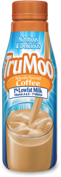 Trumoo 1% Lowfat Coffee Milk - Trumoo Milk, Lowfat, Chocolate, 1% Milkfat - 12 Fl (547x900), Png Download