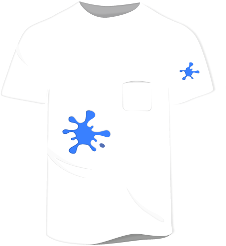 Stains - Shirt Png With Stain (481x531), Png Download