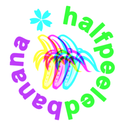 T Logo Halfpeeledbanana - Candy (1000x419), Png Download