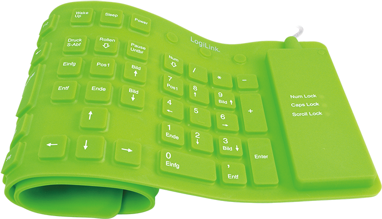 Product Image (png) - Grüne Tastatur (800x800), Png Download