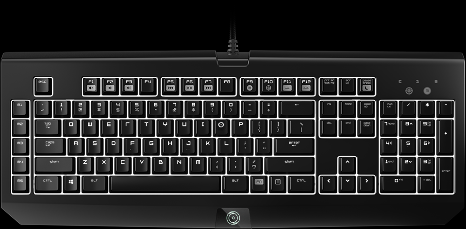 Origin Blackwidow Chroma - Razer Blackwidow Chroma Svensk (960x471), Png Download