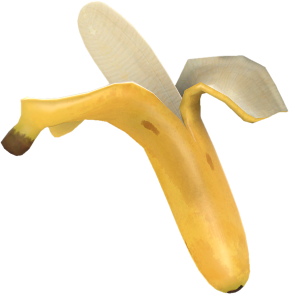 588px-secondbanana - Team Fortress 2 Second Banana (588x599), Png Download