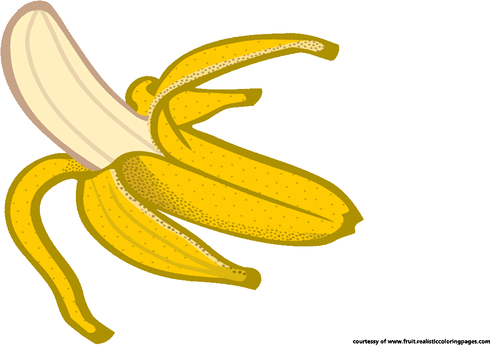 Free Banana Clipart Images Peeled Banana Clipart - Banana Peel - Free ...