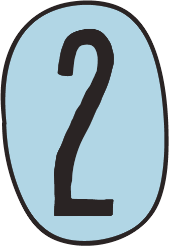 Busca Dos O Tres Fotos En Las Que Salga La Persona - Number (340x500), Png Download