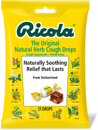 Originalherb Bag - Ricola Cough Drops (500x500), Png Download