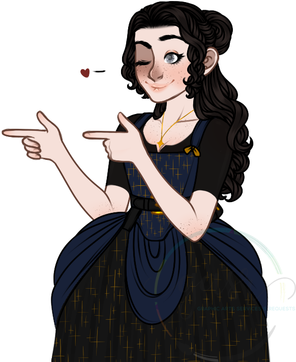 Finger Guns - Painting (591x756), Png Download