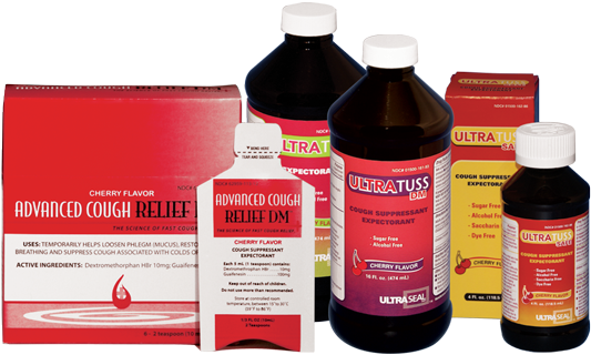 Ultra Seal Cough & Cold Liquid Products - Medline Otc66016: Generic Otc Tussin Dm Syrup, 16 Oz (600x352), Png Download