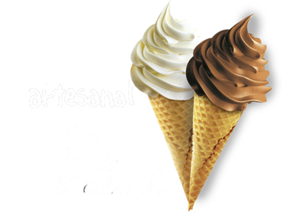 Helado Cremoso - Barquillo De Helado Png (408x312), Png Download