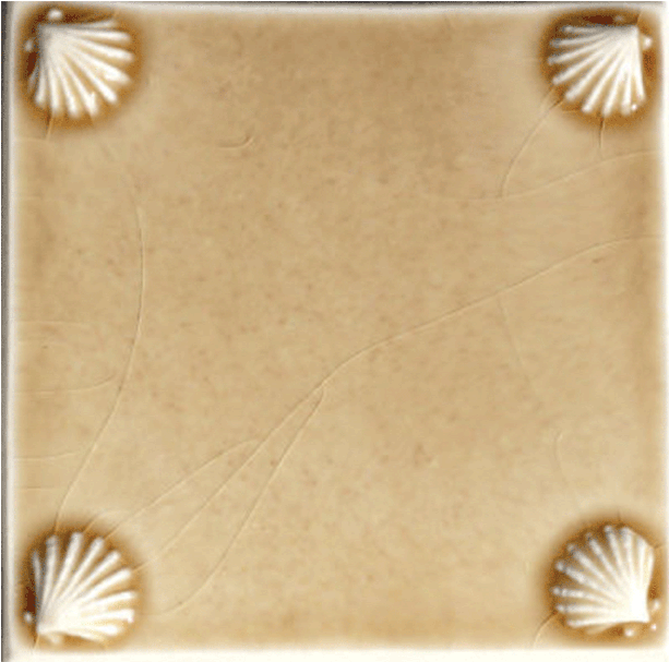 4 1/4" X 4 1/4" Scallop Corner (864x864), Png Download