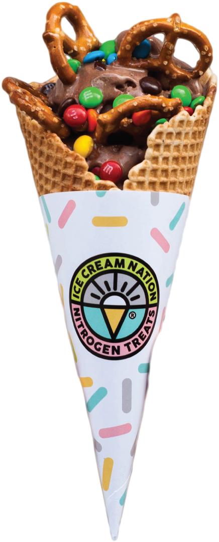 Helado1 - Ice Cream Cone (527x1113), Png Download